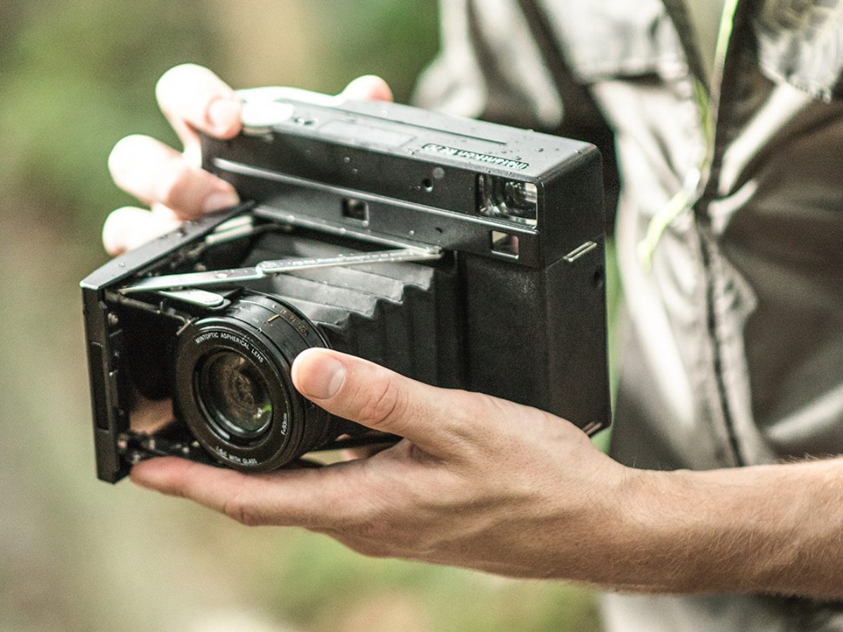 InstantKon RF70 is a full manual large format instant camera