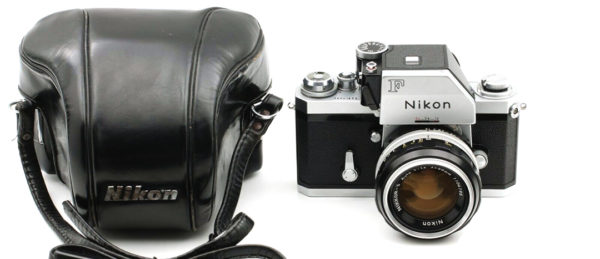 Nikon F camera was introduced in April 1959, Nikon's first SLR camera.